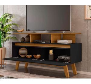 Rack TV 50'' Rubí negro/canela