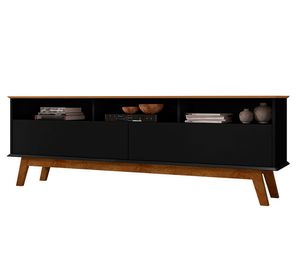 Rack TV 65'' Elegant canela/negro