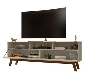 Rack TV 65'' Elegant canela/blanco invierno