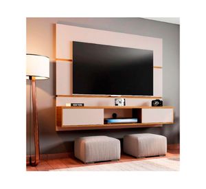 Panel TV 65'' Ámbar blanco invierno/canela