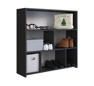 Estante 6 espacios Emma negro