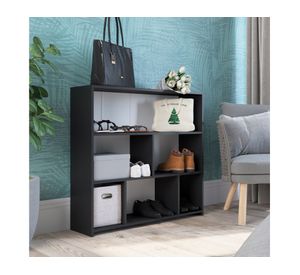 Estante 6 espacios Emma negro