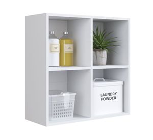 Repisa 4 espacios Camilo blanco