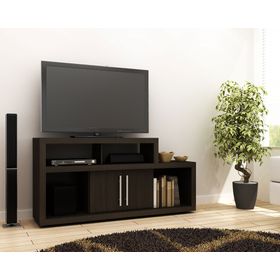 Rack TV 50'' 2 puertas R tabaco Tecnomobili