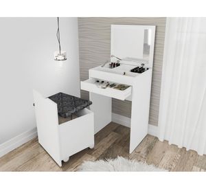 Tocador multiusos PE blanco Tecnomobili