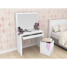 Tocador 1 cajón PE blanco Tecnomobili