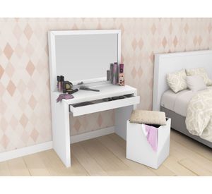 Tocador 1 cajón PE blanco Tecnomobili