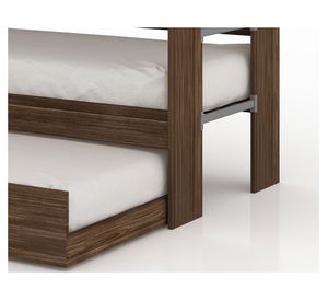 Camarote nido 1 plaza nogal Tecnomobili.