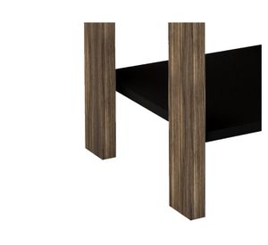 Velador 1 cajón AZ negro Tecnomobili