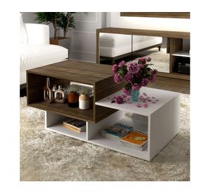 Mesa de centro MC nogal Tecnomobili.