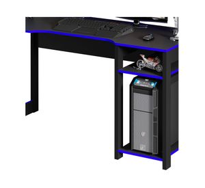 Escritorio Gamer 2 repisas ME azul Tecnomobili