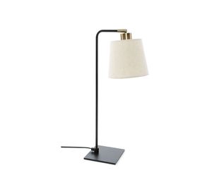 Lámpara sobremesa 1L E27 Ele velador mix bronce Diseño 3