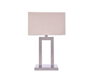 Lámpara sobremesa 1L MX Cromo acero Diseño 3