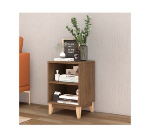 Velador nicho con repisa Dominga rústico