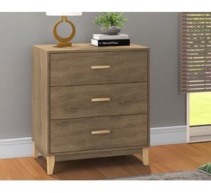 Cómoda 3 cajones Martin rústico