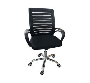 Silla de escritorio Ergo negro Idetex