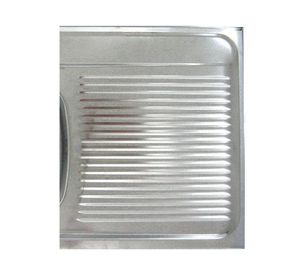 Lavaplatos sobreponer 100x50 cm izquierda inox Splendid