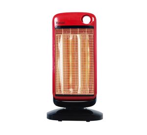 Estufa fibra de carbono 900W KC-90 rojo