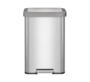 Basurero 45 litros Cozy acero EKO