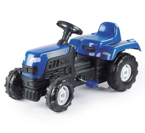 Tractor pedales azul Dolu