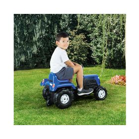 Tractor pedales azul Dolu