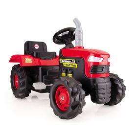 Tractor pedales rojo Dolu