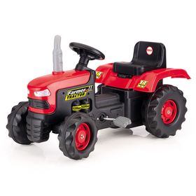 Tractor pedales rojo Dolu