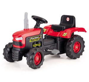 Tractor pedales rojo Dolu