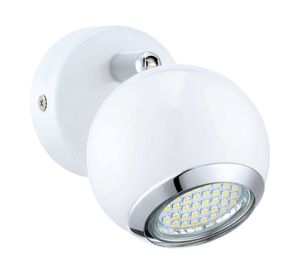 Foco 1L GU10 Bimeda blanco/cromo Eglo