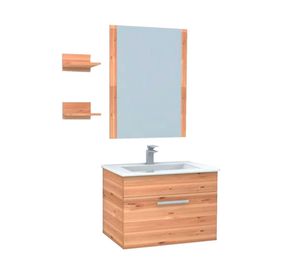 Mueble vanitorio 68 cm natural Tebisa