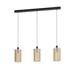 Lámpara colgar 3L E27 Polverara Eglo.