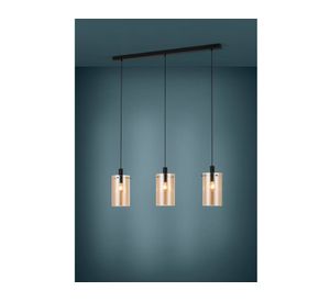 Lámpara colgar 3L E27 Polverara Eglo.