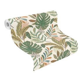 Papel mural Tropical House 464313 53x1000 cm