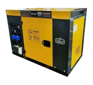 Generador a gasolina 10000W TK-GS14000 amarillo Toyaki