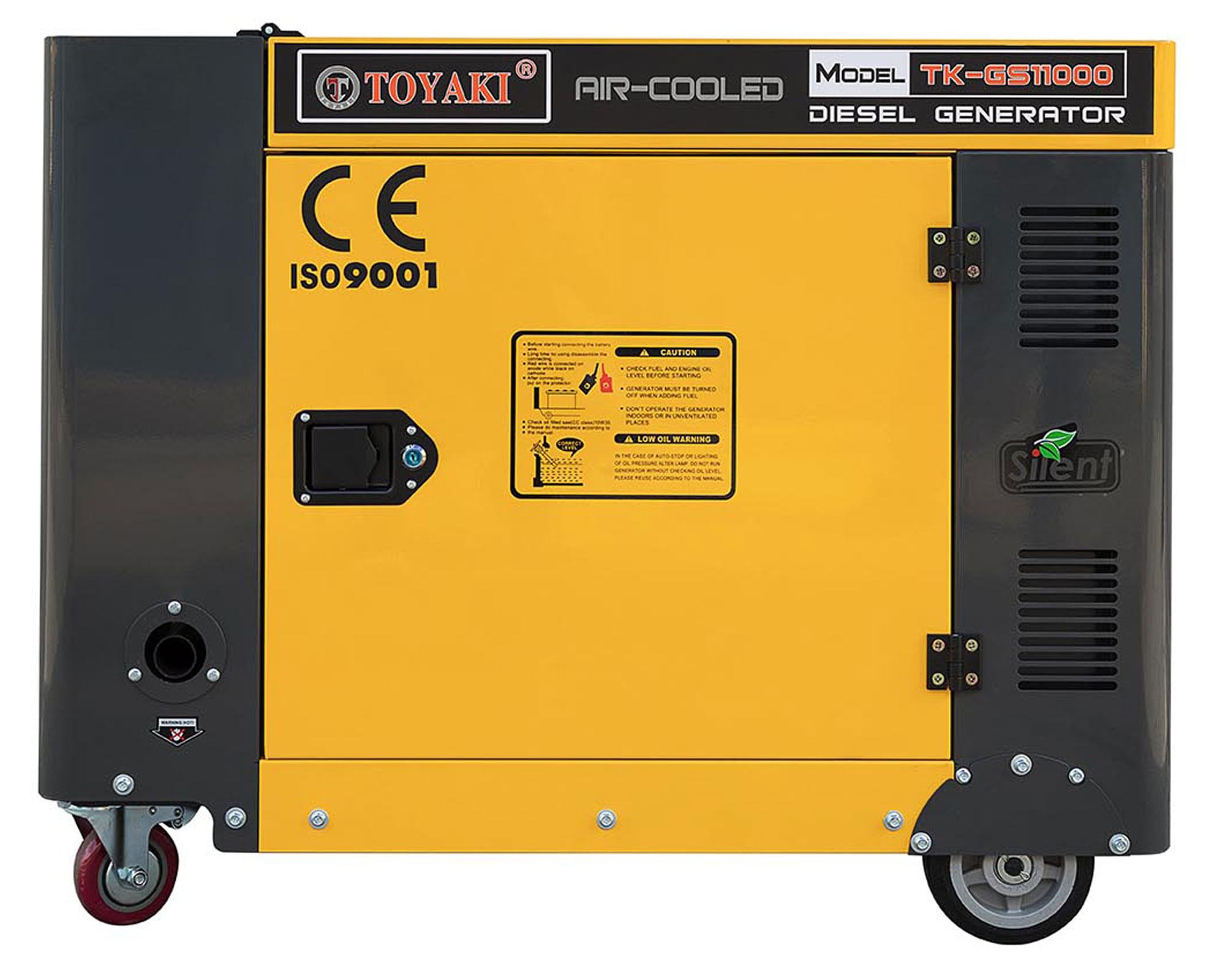 Generador a gasolina 8000W amarilloTK-GS11000 Toyaki | Easy.cl