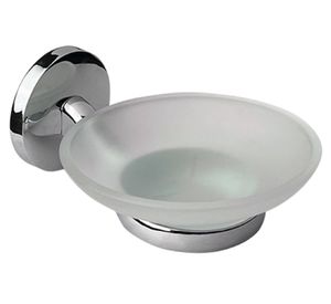 Jabonera ducha vidrio Brita cromado