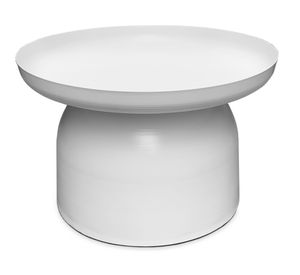 Mesa de centro acero Otelo blanco