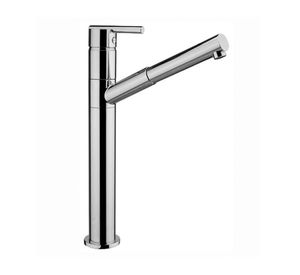 Monomando lavaplatos gris