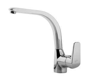 Monomando lavaplatos Coral plateado