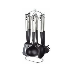 Juego de utensilios Maid 7 piezas negro