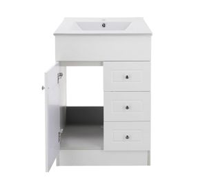 Mueble vanitorio 60 cm B60-PHNB+P-60 blanco Domsa