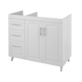 Kit mueble lavaplatos 120x50 cm izquierdo PI120 blanco