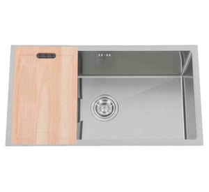 Lavaplato 40 cm bajo encimera gris