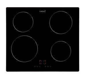 Encimera vitrocerámica inducción I6104-BK 4 quemadores