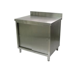 Mesón cerrado 2 puertas 6EDR20 silver Maigas