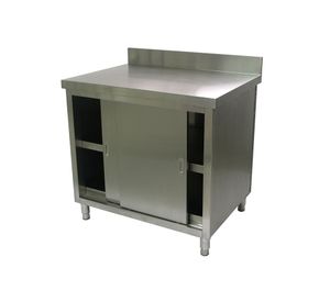 Mesón cerrado 2 puertas 6EDR20 silver Maigas