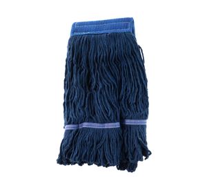 Mopa algodón tipo garra azul 45x25x5 cm