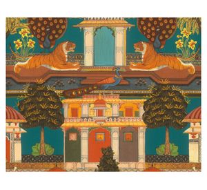 Papel mural Indian Style 746211 53x1000 cm