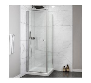 Mampara Side Panel perfil cromado 190x70x3.5 cm