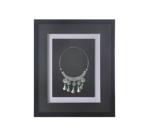 Cuadro 38x45 cm joya plateado/negro 2 Ronda